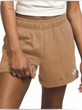 The North Face Women's Evolution Relaxed Fit Shorts Almond Size M